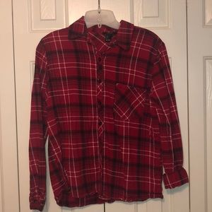 Forever 21 Red and black flannel! Size small